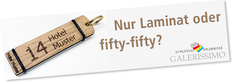 Laminat Schlüsselanhänger